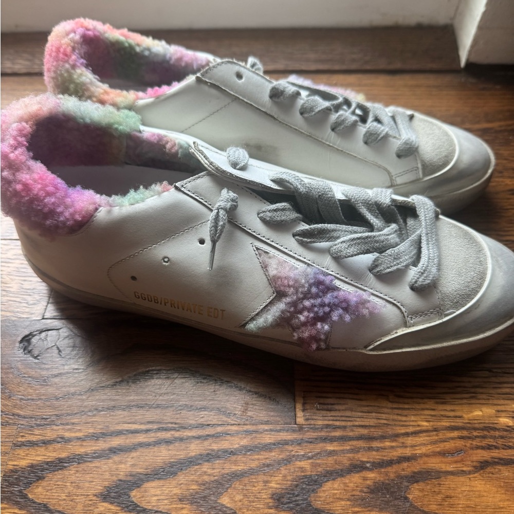 Golden Goose Deluxe Brand Super-Star sneakers.